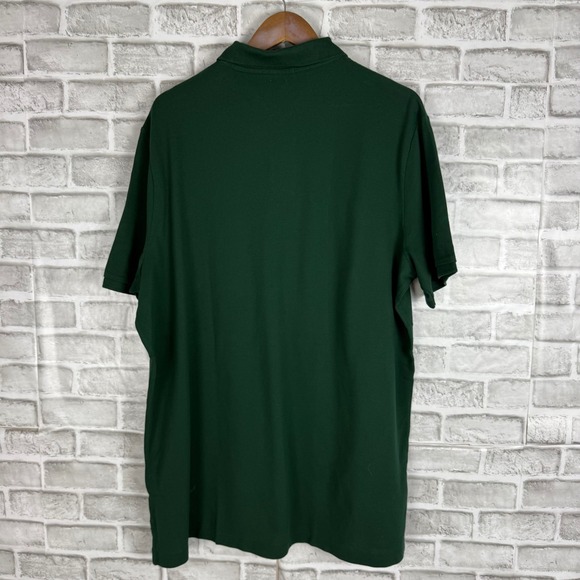 Polo Ralph Lauren Mens Classic Fit Mesh Polo Shirt Dark Green W/ Red Pony XL NWT - Picture 5 of 8